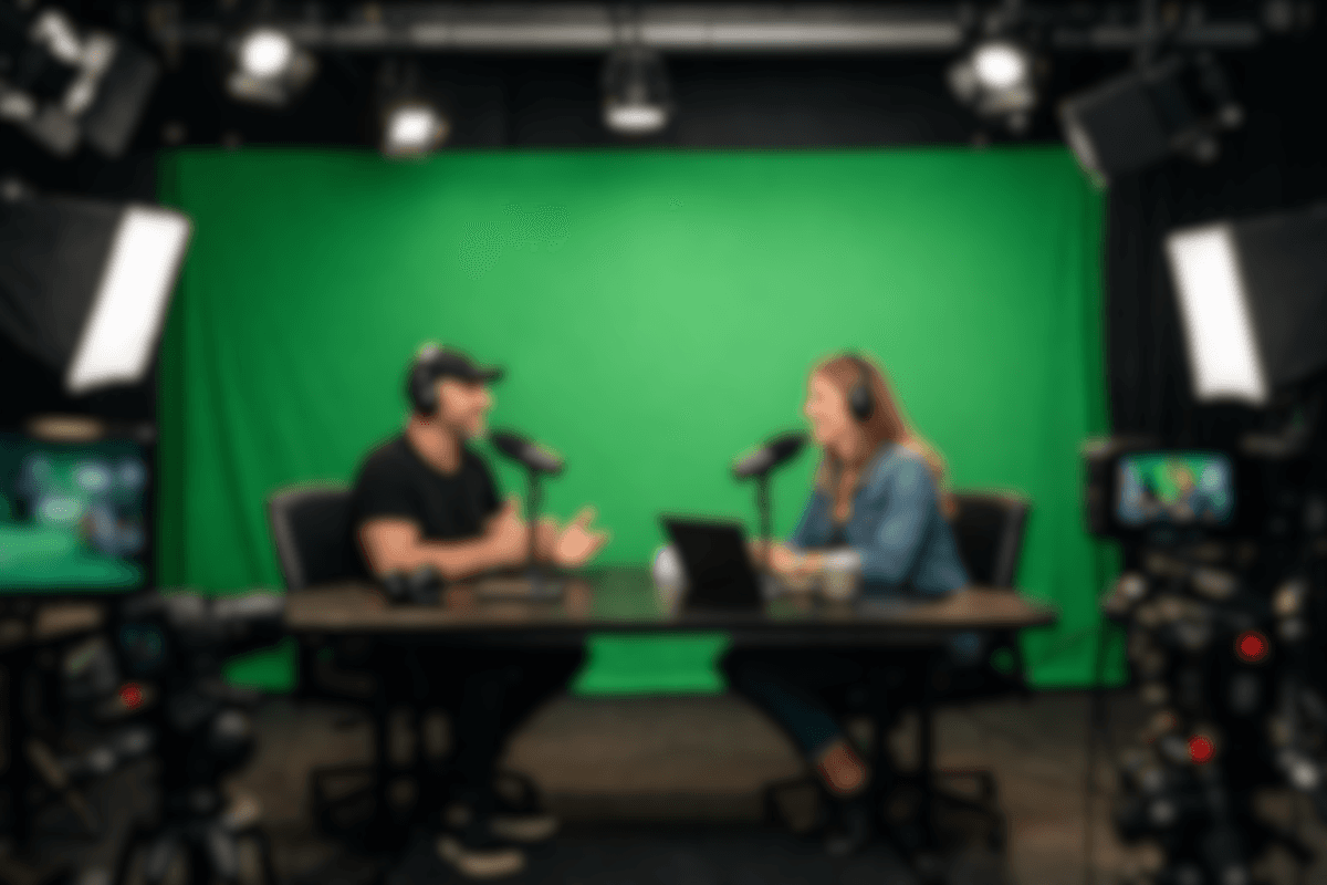 No green screen needed - AI removes backgrounds automatically